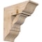 Ekena Millwork Funston Traditional Smooth Bracket w/ Offset Brace, Douglas Fir, 7 1/2"W x 18"D x 18"H BKT0806X18X18FST01SDF - alternate 1